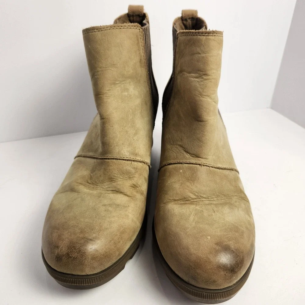 Sorel Joan Of Arctic Wedge II Boots Light Green Size 10.5 - Picture 6 of 10